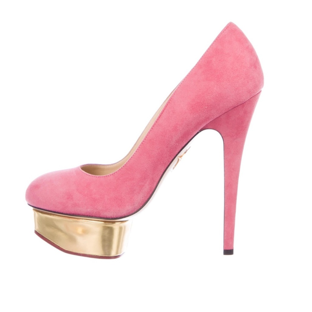 Charlotte Olympia Sude Pumps